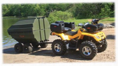 Tetra-pod Off Road Boat/trailer