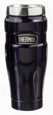 Thermos Vacuum Bottle Travel Tumbler - Miidnight Blue