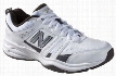 New Balance MX409 Cross Trainer Shoes for Men - White/Gray - 10/D