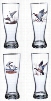 Wild Wings Waterfowl 4-Piece Pilsner Bar Glass Set