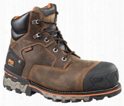 Timberland Pro Boon Dock Waterproof Safety Toe Workk Boots For  Men - Fox Brown - 12 W