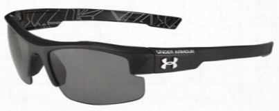 Under Armour  Nitro L Multiflection Sunglasses For Kids - Satin Black/gray