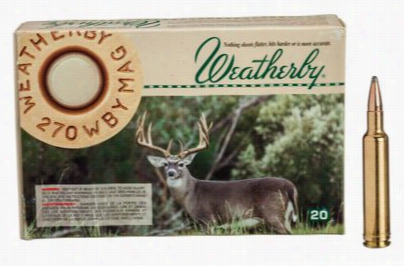 Weatherby Centerfire Rifle Ammo - .300 Weatherby Magnum - 150 Grains