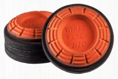 White Flyer Biodegradable Clay Targets - Orange Dome - 135 Ct