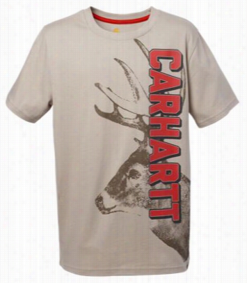 C Arhartt Vertical Carhartt Deer T-shirt For Boys - S