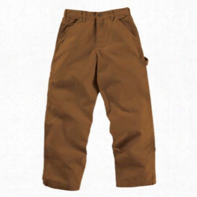 Carhartt Washed Duck Dungaree Pants For Boy - 5