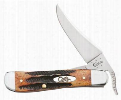 Case 6.5 Bonestag Russlock Lockback Folding Knife