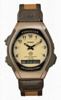 Casio Ana-digi Forester Illuminator Sport Watch - Ft600wb-5bv