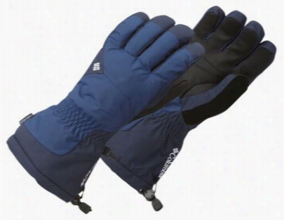 Columbia M Tumalo Mountain Ski Gloves For Men - Carbon/collegiate Navy - M