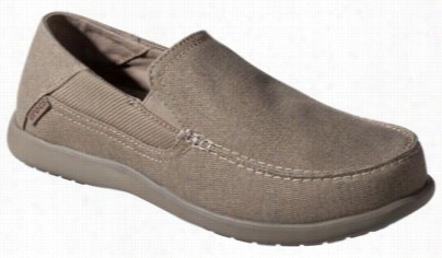 Crocs Santa Cruz 2 Luxe Slip-on Shoes For Men - Khaki/khaki - 10 M