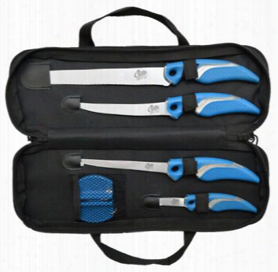 Cuda 6 Ppiece Fisherman's Knife Set