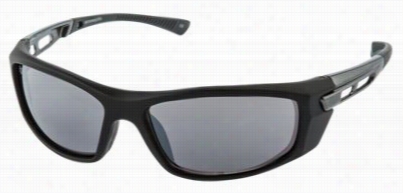 Extreme Optiks Aqt Sunglasses - Black W/gjnmetal/smoke