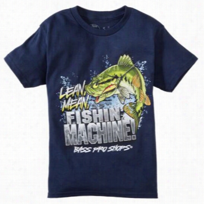 Fishing Machin T-shirt For Toddler Sor Boys - Navy - Xs