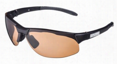 Flying Fisherman Maverick Polarized Sunglasses - Matte Black/amber