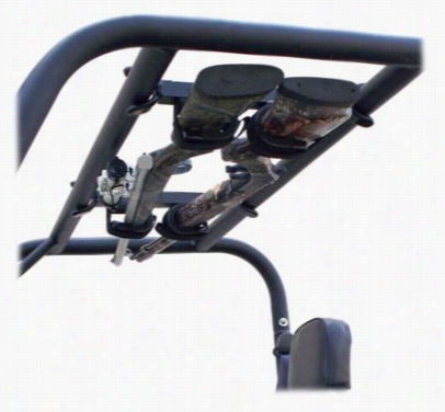 Great Sunshine Quick-draw Utv Above Gun Rack - Roof Frames 10"-15