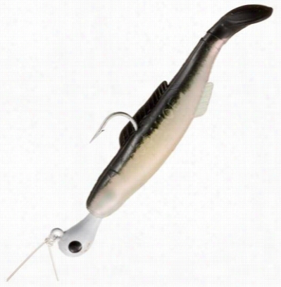 H&h Lures Cocahoe Minnow Double Rigs - 3" - Pearl/blaci Back