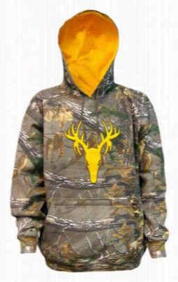 Hot Shot Textpac Hoodie For Men - Realtree Xtra - M