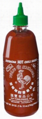 Huy Fong Sriracha Garlic Hot Chili Saucd - 28 Oz.