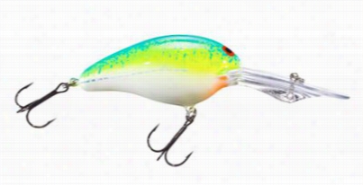 Norman Lurse Professional Edge Crankbait - Deep Diver 222 - Bluetreuse