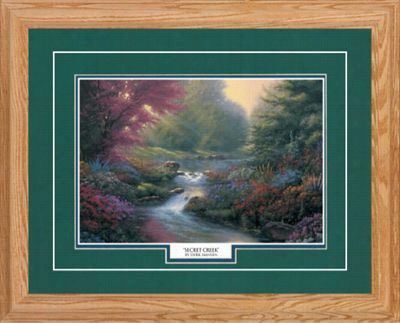 Nortbern Promotions Framed Art - Secret Creek By Derk Hansen