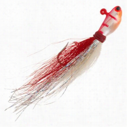 Ofvshore Angler Pot Belly Jigs - Red White - 1/8 Oz.