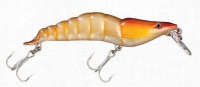 Offshroe Angler Shrimp - 3-1/2" - Brownn