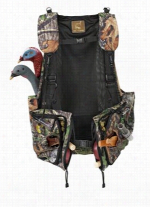 Ol' Tom Dura-lite Time & Motion Camo Strap Turkey Vests For Men - Mossy Oak Obsession