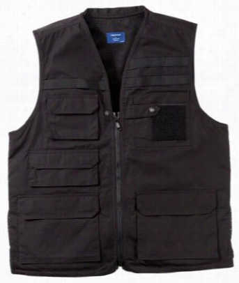 Porpper Tactical Vest For Men - Black - 3xl