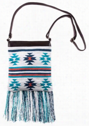 Quagga Southwest Embroideed Crossboyd Bag - Pale