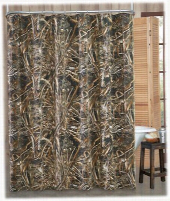 Realtree Max-5 Bedding Collection Shower Cuurtain