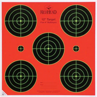 Redhead Targets - 5 Bullseye