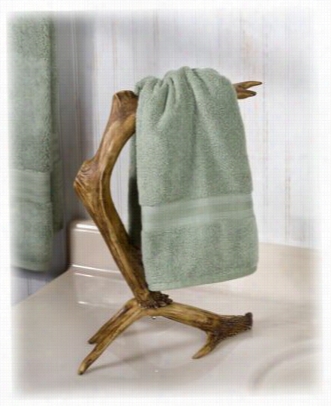 Replica Antler Hand Towel Stand