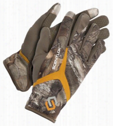 Scent-lok Full-season Release Gloves  For Men - Realtree Xtra - M