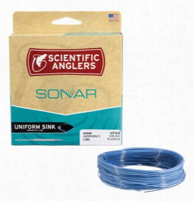 Scientific Anglers Sonar Uniform Sink Fly Line - Blue/blue - Sink Ii - 5