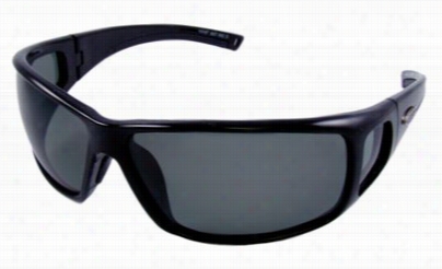 Sea Striker Tide Tamer Polarized Sunglasses - Black/grey