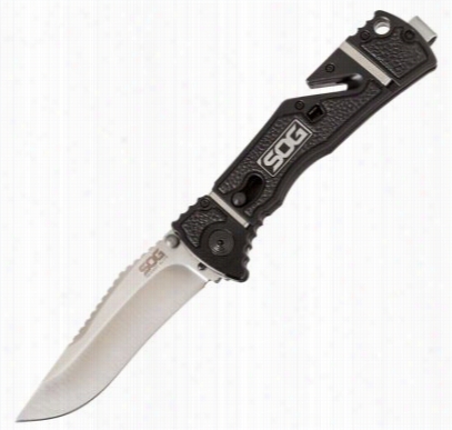 Sog Trident Elite Lockback Folding Knife