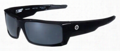 Sp Y General Polarized Sunglasse S - Black/happy Bronze With Black Mirror