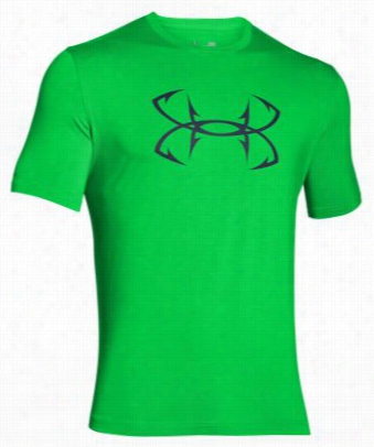 Under Armour Fosh Hook  T-shirt For Men - Green Energy/midnight Nwvy - M