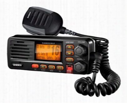 Uniden Um380-bkcass D Dsc Fixed  Mount Vhf Navy Radio