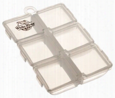 White River Fly Shop Multi-coompartment Box - 6 Compartments