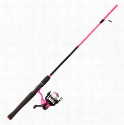 Zebco Splash Spinning Od  And Reel Combo - Pink - 6'l