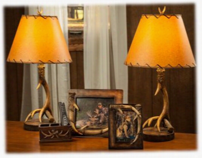 5-piece Table Lamp And Accessories Set - Non California Residents