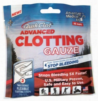 Adventure Medical Kits Quikclot Advanced Clottiing Gauze - 2-pack