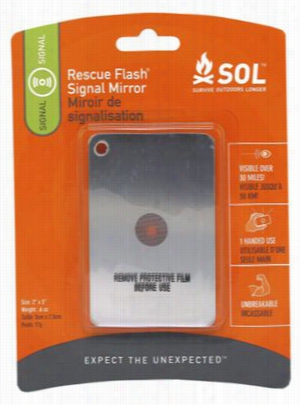 Adventure Medical Kits S.o.l. Rescue Flash Signal Mirror