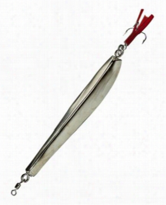 Bead Tackle Vi-ke Jigs With Red Atil - Chrome Red Limited - 5/0 - 1 2 Oz.