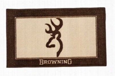 Brownnig Buckmarkbathroom Accessories - Bath Mat - 24" X 30