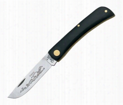 Case Black Hanlde Knife - Sod Buster Jr.