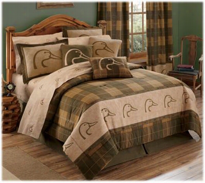 Ducks Unlimited Plaid Collection Comforter Set - Twinn