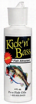 Kick'n Bass Scent Fish Attractant - Garlic - 4 Oz.