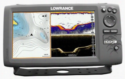 Lowrance Hook-9 Mid/high/downscan Ffishfinder/chartplotter With Navionics+